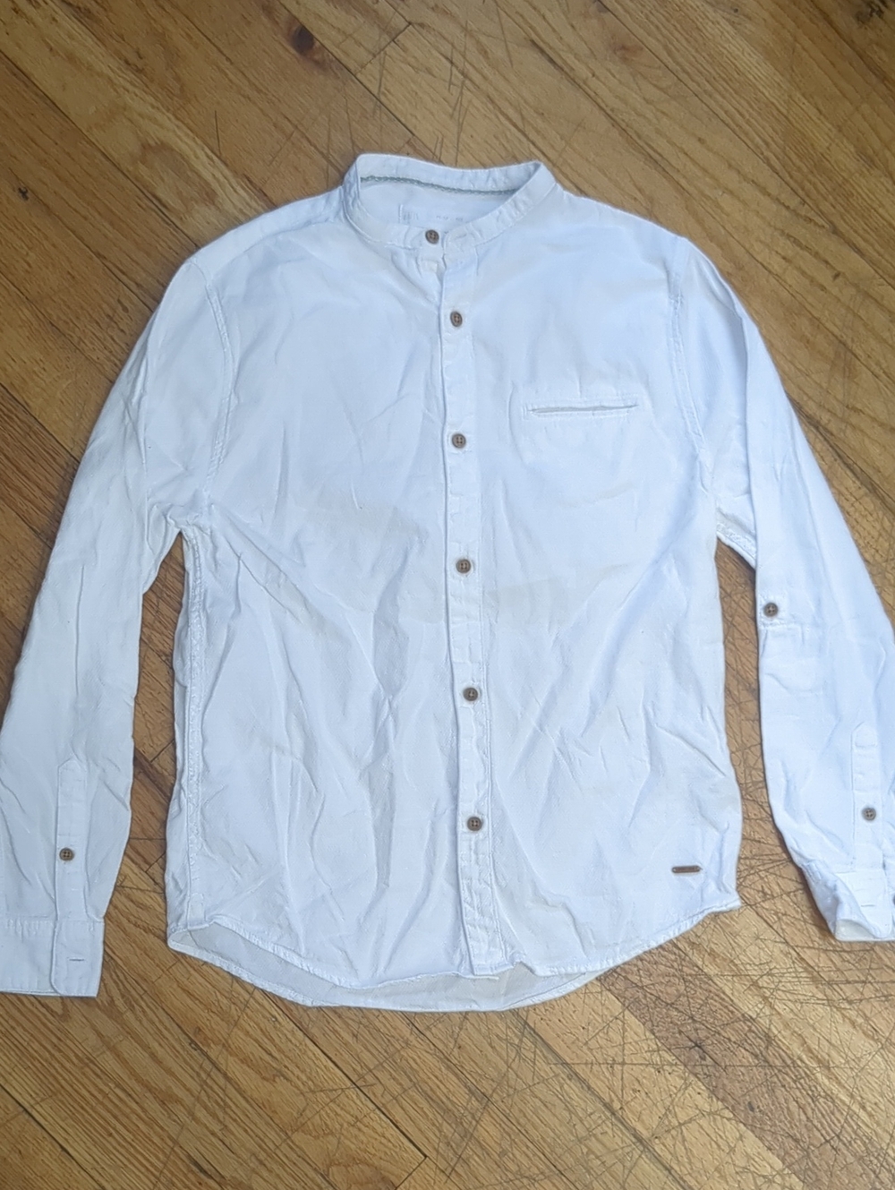 White Button down